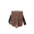 Small Mini Purses Mobile Phone Pu Leather Sport Side Chest Sling Crossbody Luggage Travel Shoulder Messenger Bag for Men Women