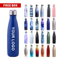 Cola Double Wall Vacuum Seal Metal Custom Thermos Gym Sport Drink Bottle Stainless Steel Insulated Water Bottles