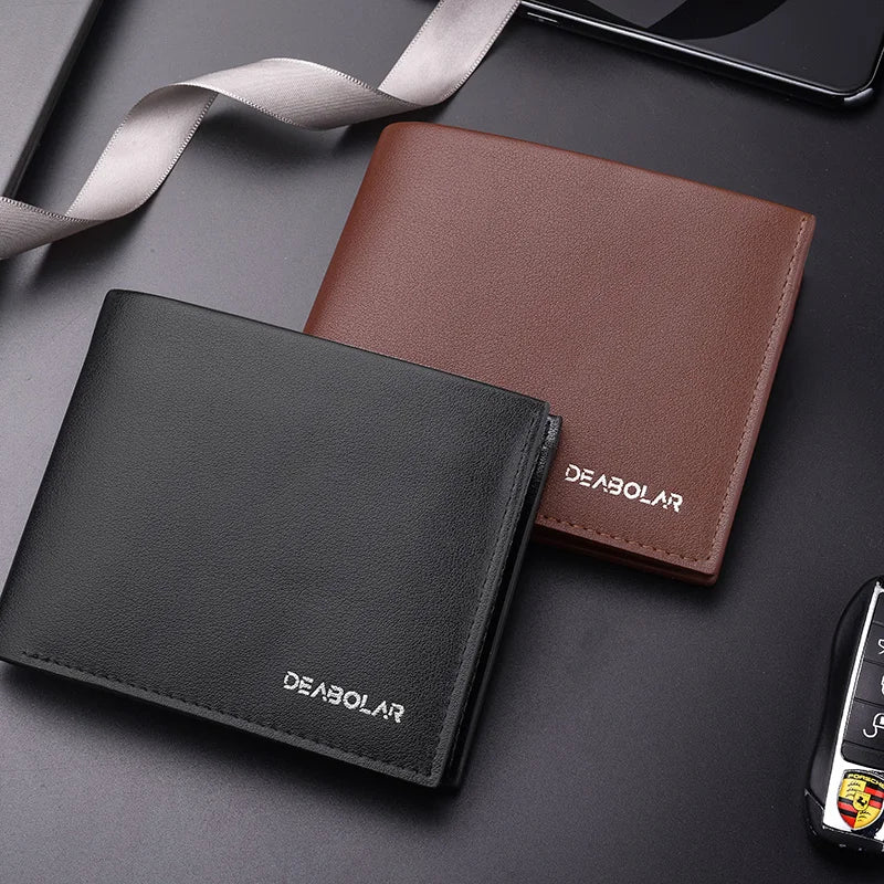 Wholesale Design New Business Short Change Wallet Men's Wallet with Coin Pocket