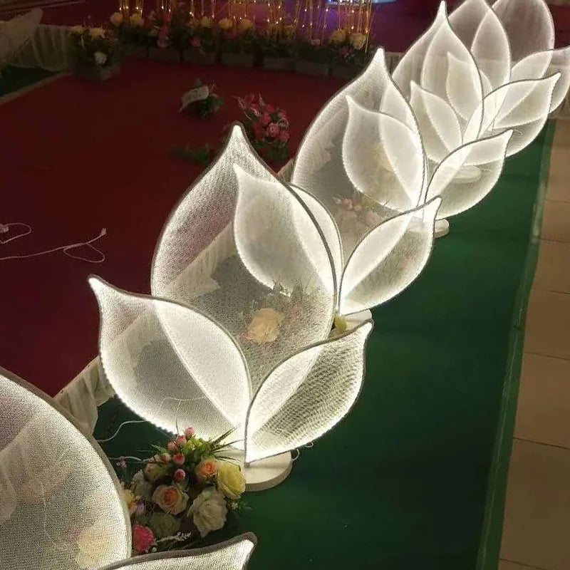 Water Drop Road to Lead the Wedding Party to Decorate the Stage Background to Decorate the Welcome Area to Display the Article