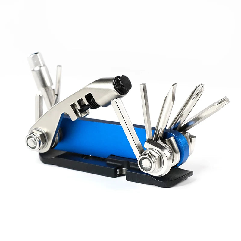 Superbsail Bicycle Multifunction Tool Kits Socket Tire Repair Tool Set Screwdriver Chain Rivet Extractor for MTB Road Bike