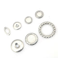 Stainless Steel Round Hollow Concentric Circle Pendant Fashion Punk with DIY Accessories