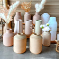 J10-287 Vase Arrangement Crystal Drip Silicone Mold DIY Plaster Cement Flower Arrangement Storage Resin Molds MegaBDM