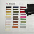 Designer's New Lacquer PU Leather Waterproof Artificial Leather Rayon Backing for Garments Like Dresses Skirts Accessories