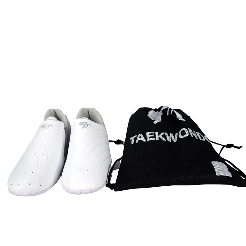Durable Comfortable Indoor Taekwondo Sport Shoes Breathable Rubber Cotton Insole Fashionable Martial Arts Style Summer Winter