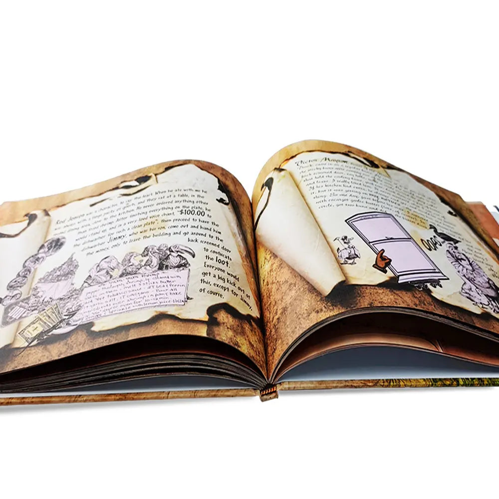 Factory Printing Service Custom Color Book Printing