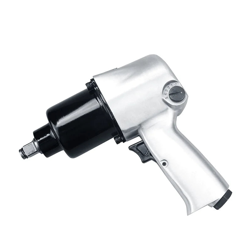GATmatic GIW650 High Torque 650nm Aluminum Alloy Truck Tire Air Impact Wrench 1/2" Drive Twin Hammer Mechanism for Automotive