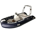 High Quality 12ft 3.6m 360 PVC Hypalon Air Tube Rigid Hull Fiberglass Rib Inflatable Boat Center Console FUNSEA RIB360 CE
