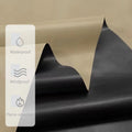 420D Oxford Black PU Fabric 100% Polyester Outdoor Camping Car Upholstery Water Resistant Ripstop Anti-Static Feature Curtains