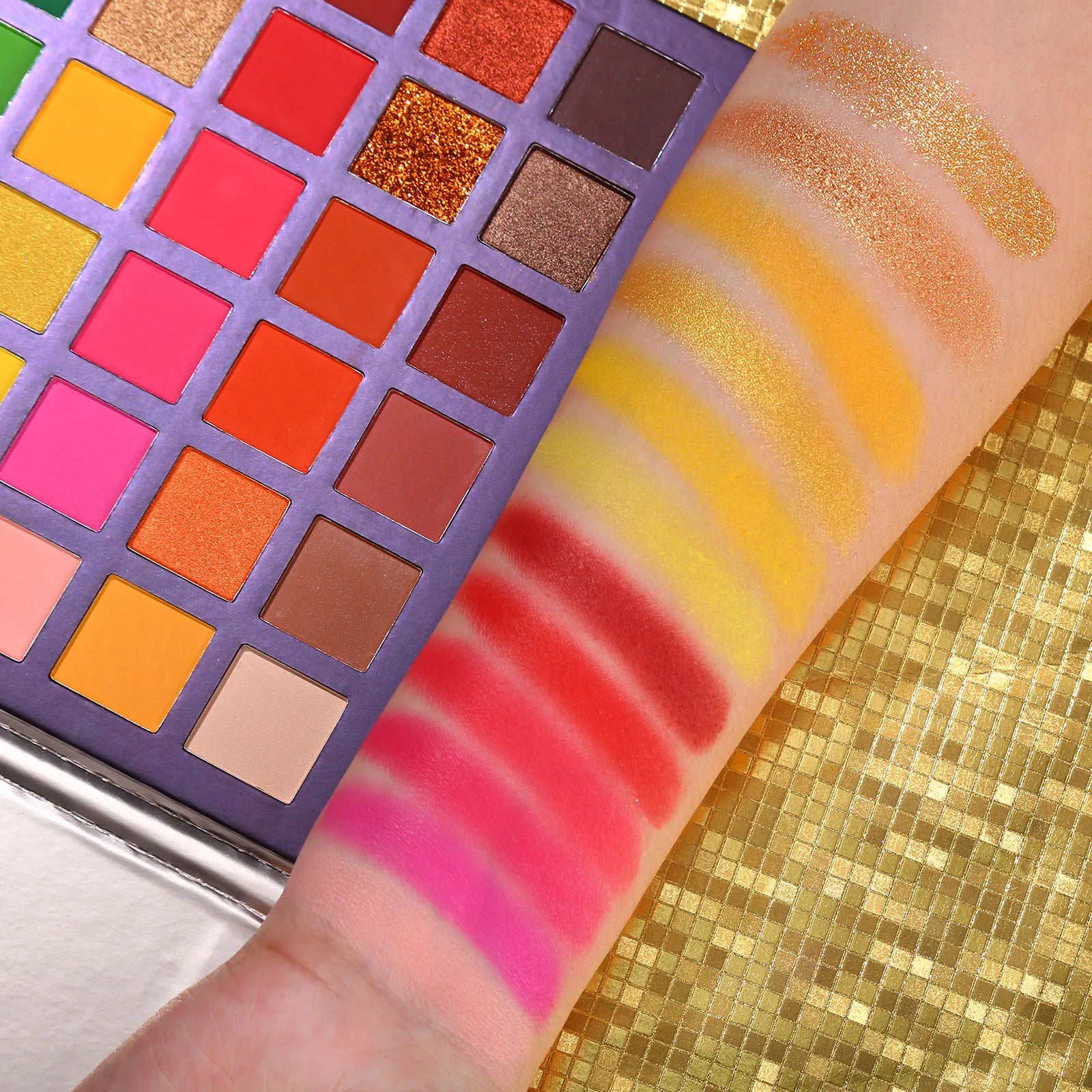 UCANBE Eyeshadow Palette 48 Color Maquiagem Cosmetics Make Your Own Brand Lotes De Maquillajes Makeup Combo Eyeshadow Diy Oem