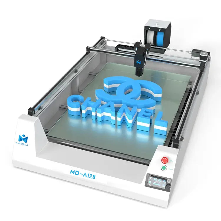 High Speed MD-A128 Special Offer 800*1200mm Impresora Digital Giant Letters 3d Machine for Signage