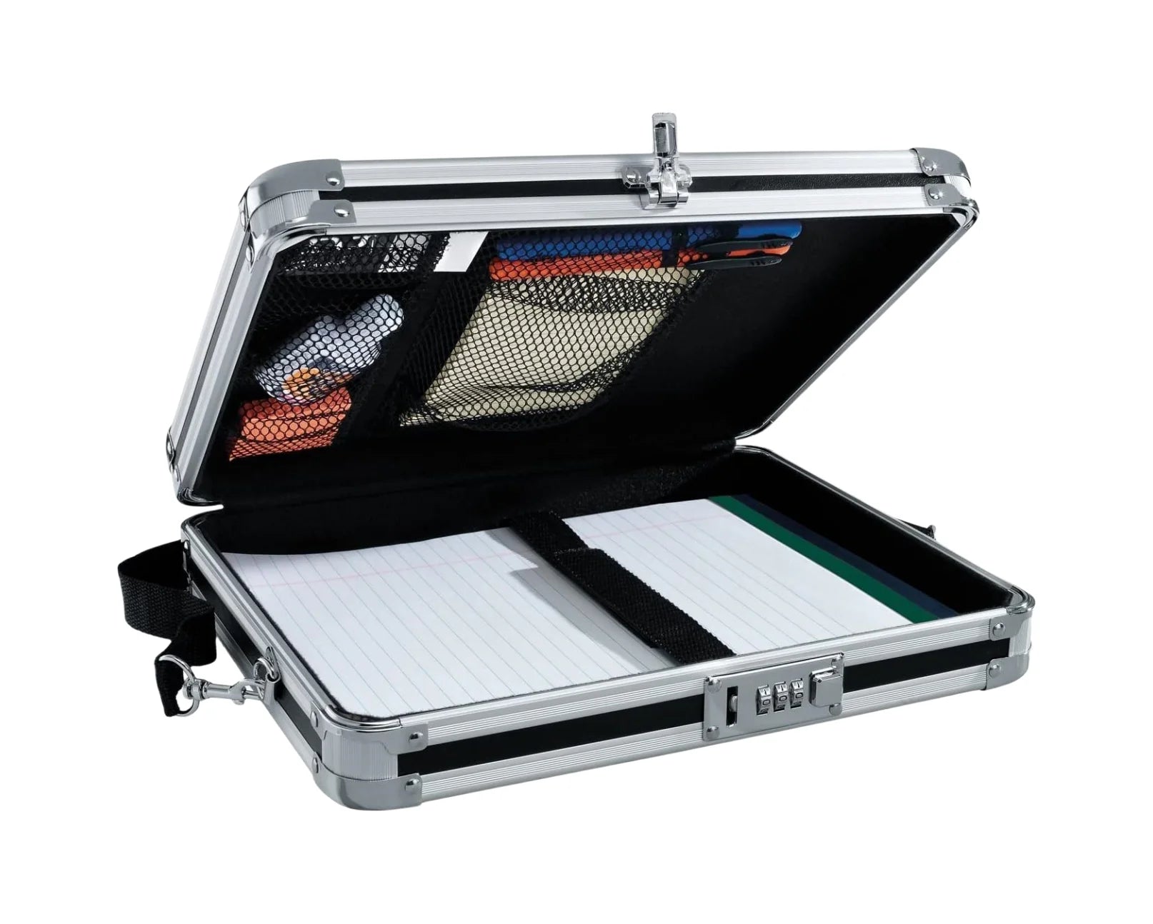 Heavy Duty Metal Clip Board Box Locking 8.5\" X 11\" Letter-Size Paper Tablet Device Storage Clipboard Case OEM Customizable