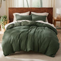 100% Cotton Waffle Duvet Set Pillowcase & Duvet Cover Sets Soft Cotton Duvet Cover 100% Cotton 250TC Front 180TC Reverse
