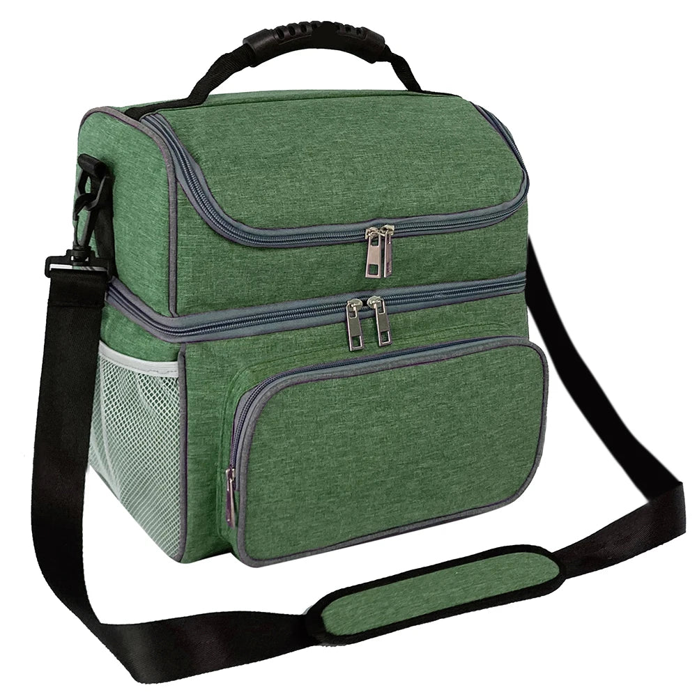 High Quality Custom Cooler Bag Insulated for Ice for Food Delivery Picnics Camping and Lunches MegaBDM