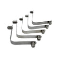 Stainless Steel Double Solid Button-type Spring Clip V-shaped Spring Button Clip Elastic Button Clip for Photographic Equipment