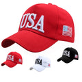 Wholesale USA Baseball Cap Republican Baseball Hat Adjustable KEEP AMERICA GREAT Embroidered Caps MegaBDM