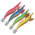 Wholesale Squid Jig Egi Luminous Fishing Lures Bait Cloth Squid Jig Glow Shrimp Prawn Gambero Wooden Shrimp