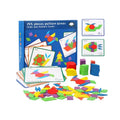 Montessori Wooden 155pcs  Jigsaw Puzzle Educational Toys  Puzzle Games DIY Early Educational Toys Kids Wooden Puzzle Toys