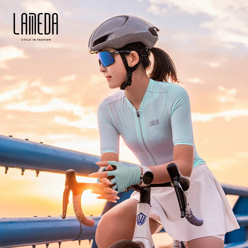 Factory Direct Women Cycling Wear Quick Dry Jersey Custom Logo Team Uniform OEM