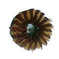 Tampico and Sanding Paper Mix Disc Brush for Grinders Use Woodworking Tool