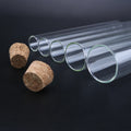 16mm 18mm 20mm 25mm 30mm Candy Package Water Proof Borosilicate Glass Test Tube With Cork Stopper