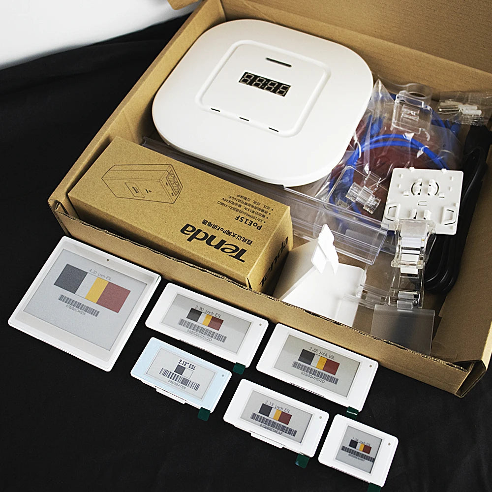 SUNY 2.4GHz Electronic Price Tag Demo Kit Digital Price Tagsr Supermarket E-paper Display Label White