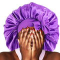 Silk Bonnet for Sleeping Satin Bonnet for Women Girls Night Bonnets for Natural Curly Hair