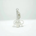 Factory Wholesale 3D Eiffel Tower Metal Decorative Keychain
