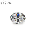 Synthetic Cheap White CZ Stone Oval Cut Cubic Zirconia Stones for Sale