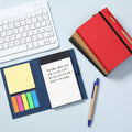Multifunctional Convenience Notebook Kraft Paper Combination Note Book Business Note Paper with Pen
