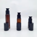 Refillable 30m 50ml 80ml Amber Alcohole Spray Lotion Bottle Brown Black Fine Mist Spray Bottle 5ml Plastic Perfume Spray Bottle