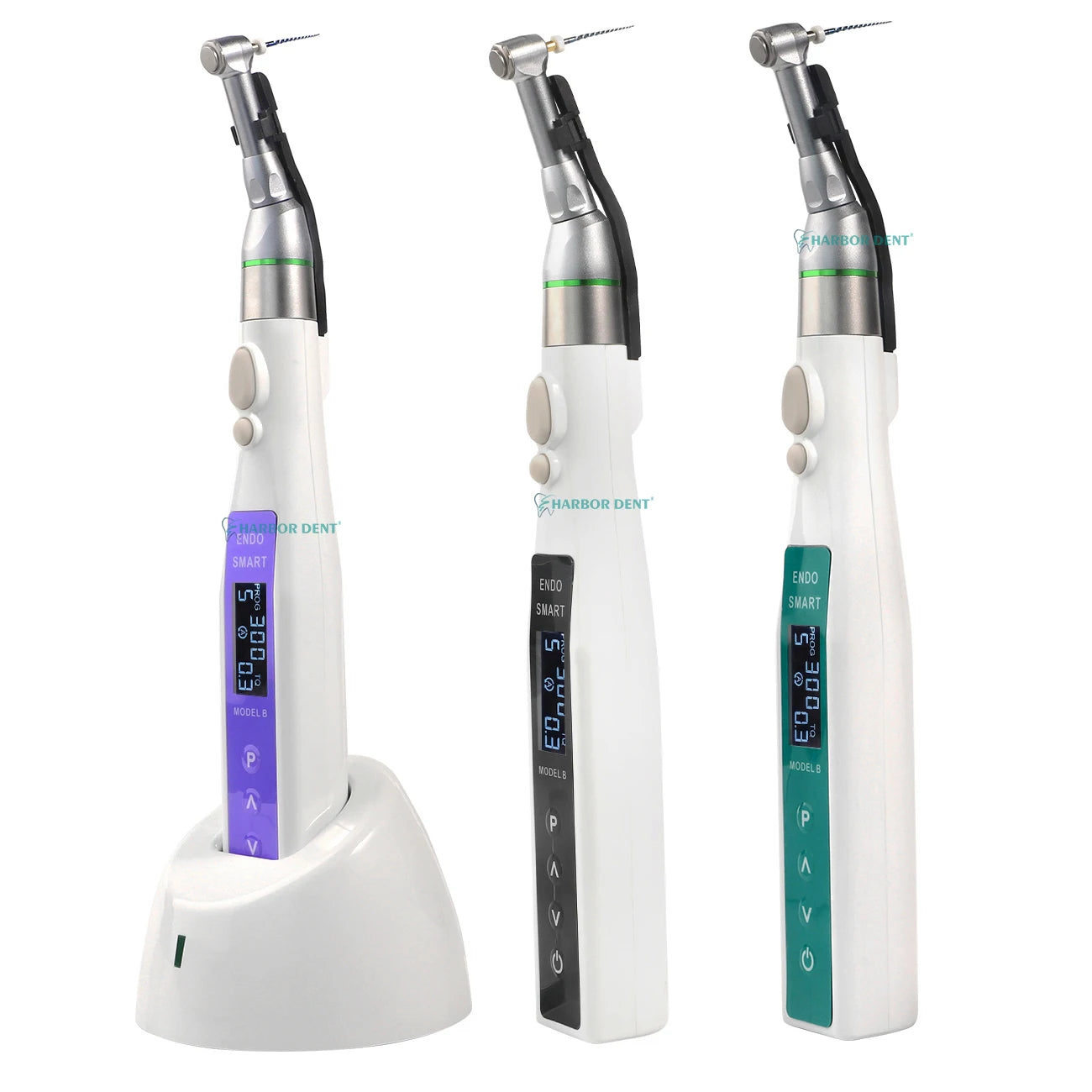 Dental Electric Wireless Endo Motor Smart LED Lamp 16:1 Standard Contra Angle Endodontic Instrument 9 Working Programs