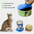 Wholesale Custom Logo Portable Love Round Pet Canning Lid Cat Dog Food Sealed Cap Reusable Silicone Soft Universal Storage Lid