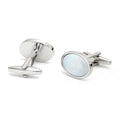 Fashionable Cufflinks Men's Cufflinks High-quality Light Luxury Rhinestone Gold Round Shirt Cufflinks