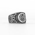 Nordic Hip Hop Stainless Steel Viking Bear Claw Ring
