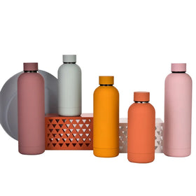 350ml Custom 304 Stainless Steel Insulated Double Wall Vacuum Drink Thermal Flask Sports Water Bottles