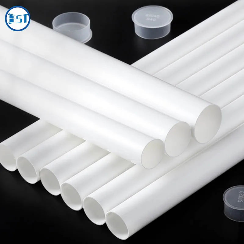 Manufacturers Direct 30mm 35mm 40mm PP Plastic Tube Decorative Painting Oil Painting Map Canvas Painting Poster Packaging Tube