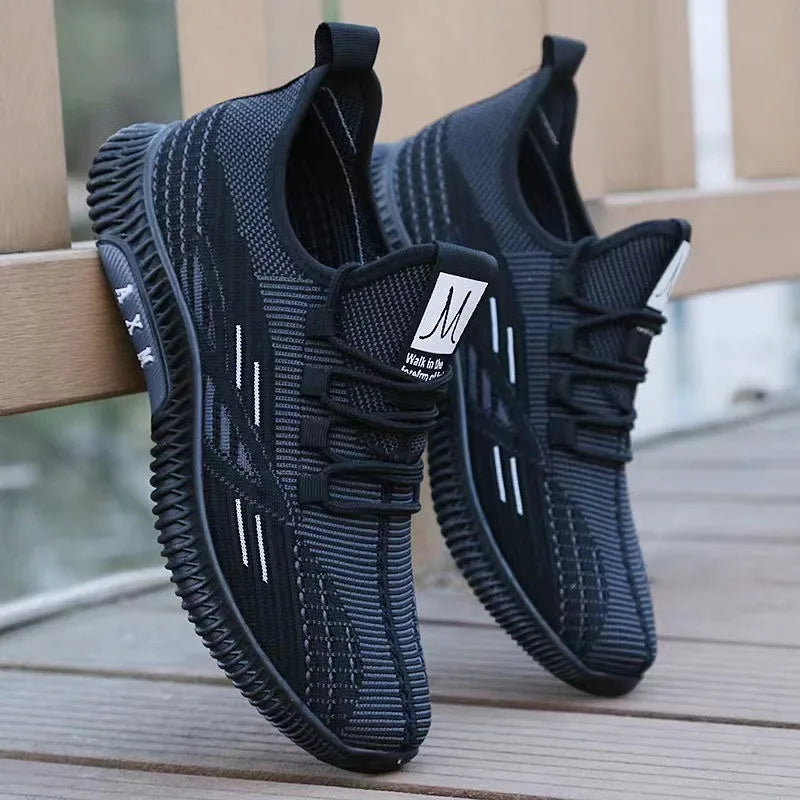 New Breathable Flat Casual Running Non-slip Wear-resistant Sneakers
