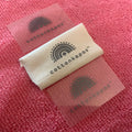 Company Trademark Design Heat Transfer Labelwashing 50 Times Heat Transfer Sticker for Hoodies