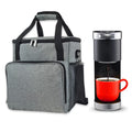 Custom Portable Waterproof Insulated Polyester Shoulder Tote Bag for Coffee Maker Storage with Dustproof Design