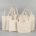 Foldable Makeup Shopping Packaging Natural Cotton Bag with Handles MegaBDM
