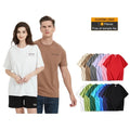 Wholesale Blank T Shirt Custom 100% Cotton T-shirt Printing logo for Mens Plain t Shirts Printed White Black T Shirt