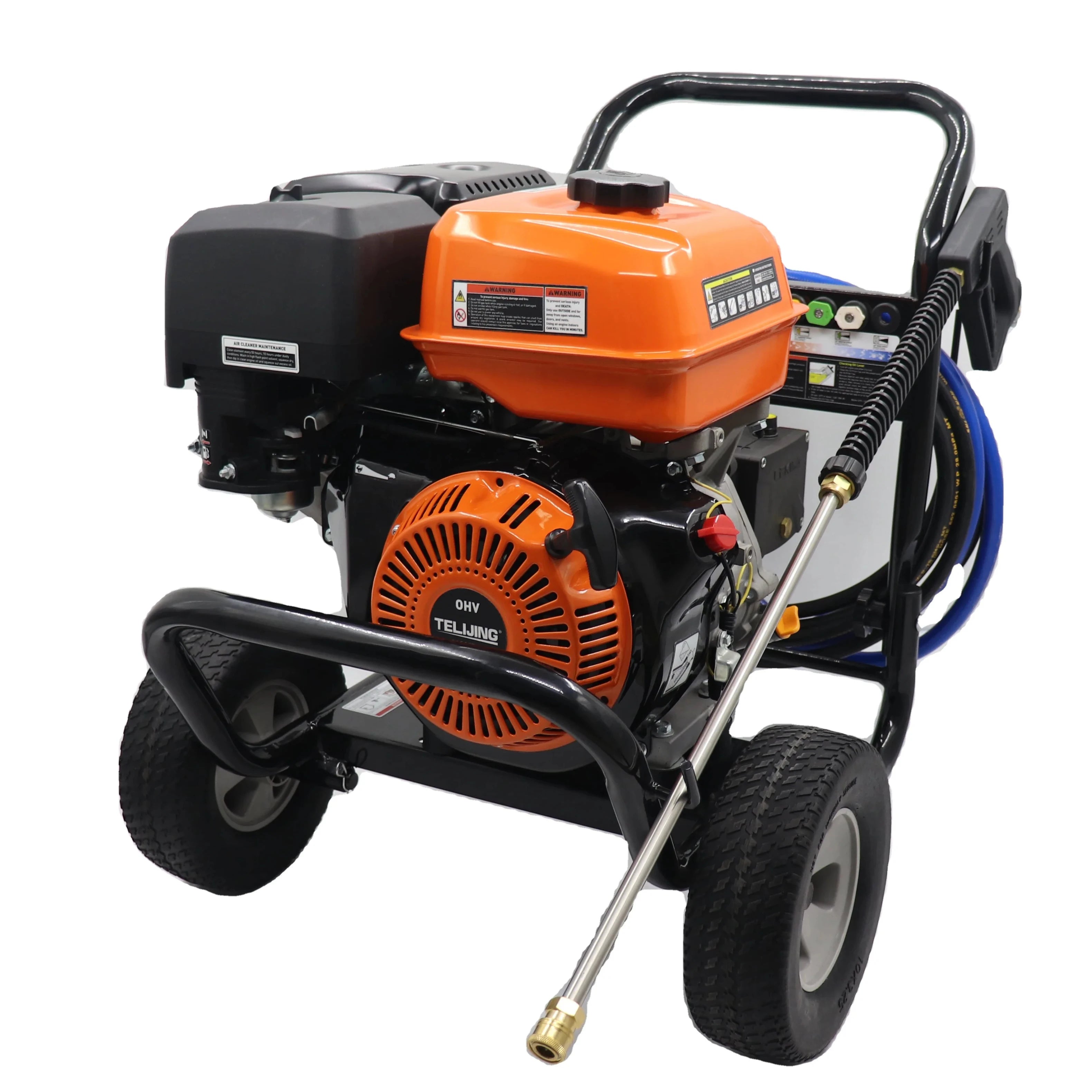 Hot Selling Gasoline High Pressure Car Washer 4200psi/289bar Air Cooled 4 Stroke With Triplex Pump