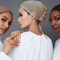 Wholesale New Arrive High Quality Net Fabric Breathable Muslim Hijab Inner Cap Underscarf for Spring Short Women