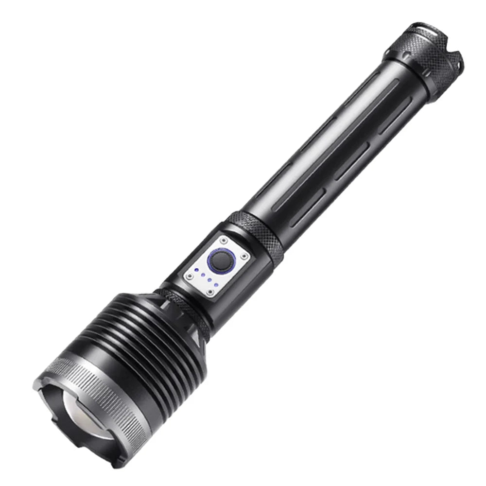 Helius High Power 4*Spotlight Wick Rechargeable Type-C Lanterns for Outdoor Activities  Torch  Camp Fishing