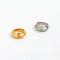 18K Gold Plated Stainless Steel Rings for Women Statement Rings New Stainless Steel Trendy Jewelry