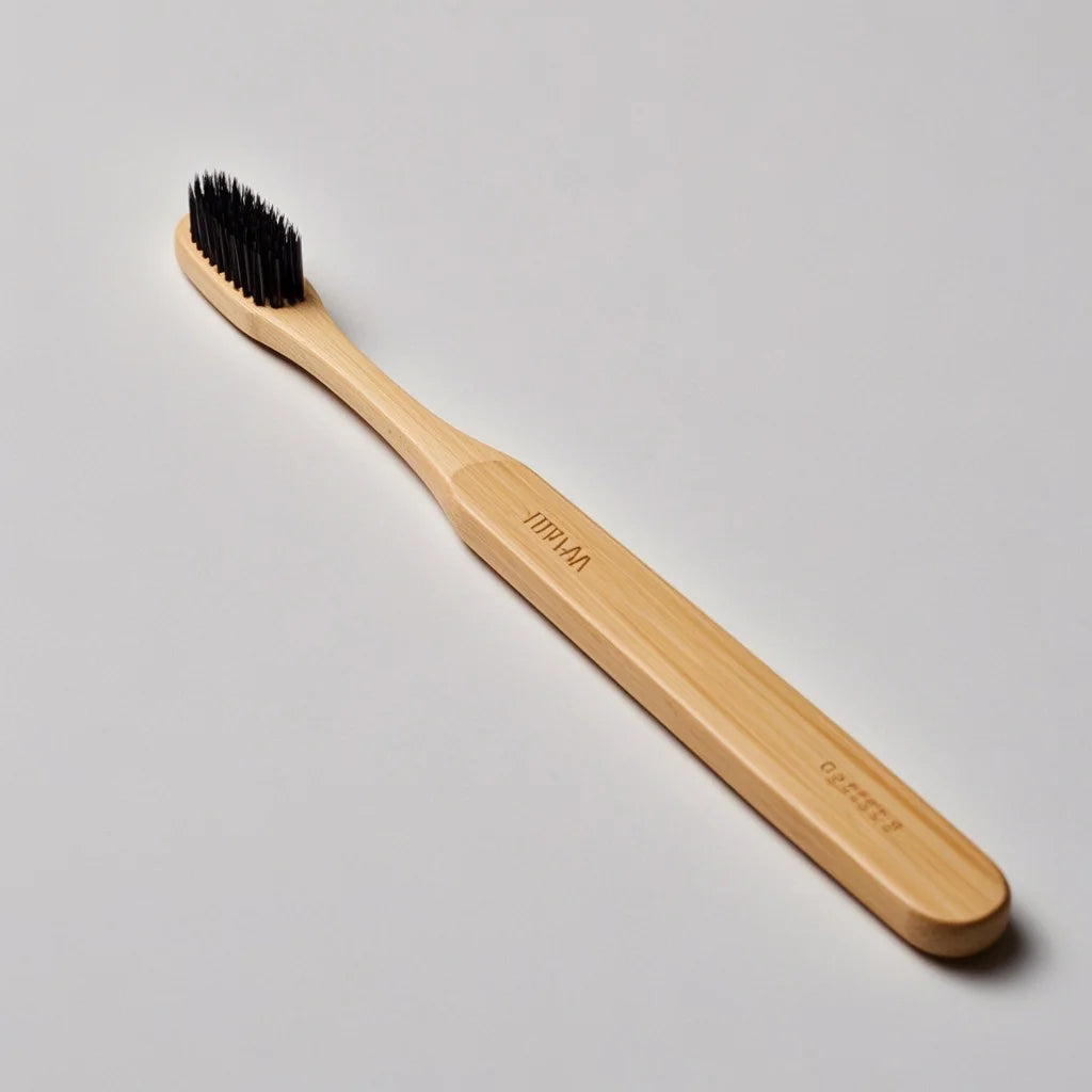 Biodegradable Bamboo Toothbrushes Bpa Free Soft Bristles Toothbrushes Eco-friendly Compostable Natural Wooden Toothbrush
