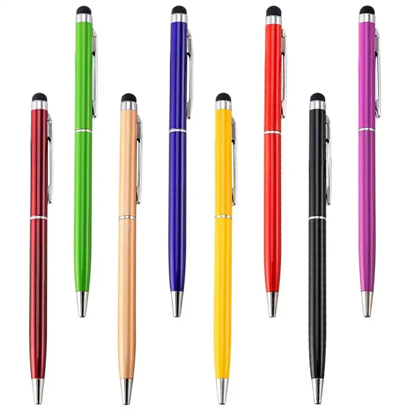 Custom Logo 2-in-1 Slim Sports Metal Multi-Functional Pen 1.0mm Ballpoint Eco-Friendly Ink JR Brand 10g Wholesale Advertising