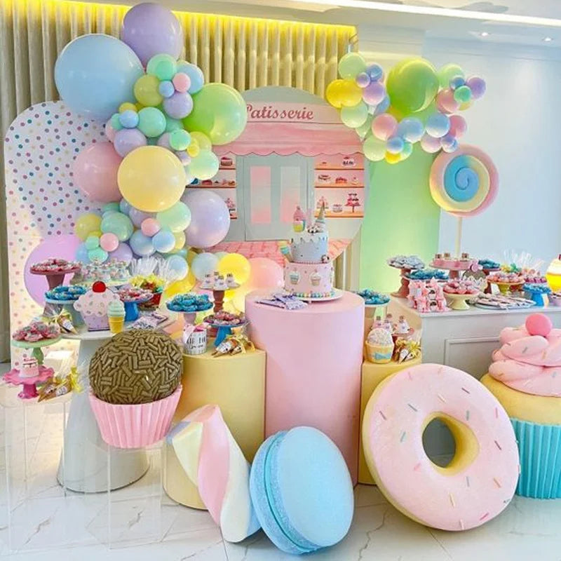 Decorative Fiberglass Candy Sweets Sculpture/candy Sculpture Colorful Props/Life Size Resin Candy Statue Decoration