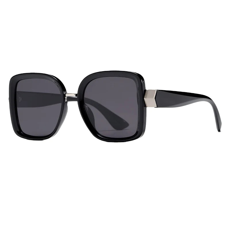 New Women Polarized Sunglasses Large Frame Sunglasses square butterfly Frame Sunglasses